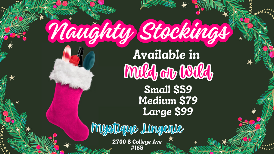 Naughty Christmas Stockings are here!