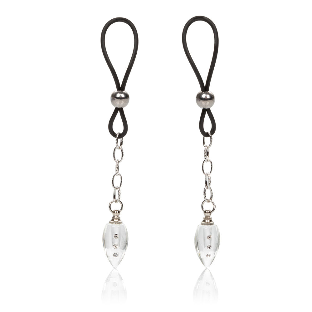 Nipple Play Non-Piercing Nipple Jewelry Crystal Teardrop SE2615152