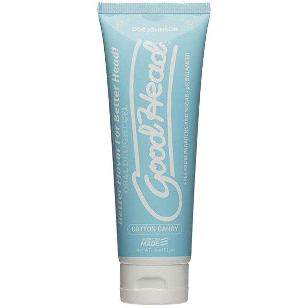 Goodhead - Oral Delight Gel - 4 Oz Tube - Cotton Candy DJ1360-09-BX