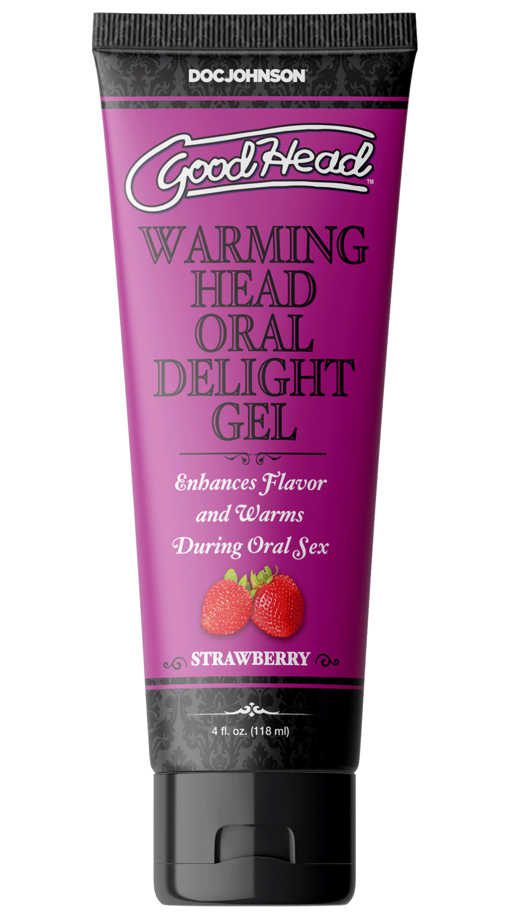Goodhead - Warming Head Oral Delight Gel - Strawberry - 4 Fl. Oz. DJ1361-13-BU
