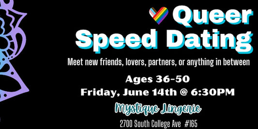 Queer Speed Dating (36-50) at Mystique Lingerie