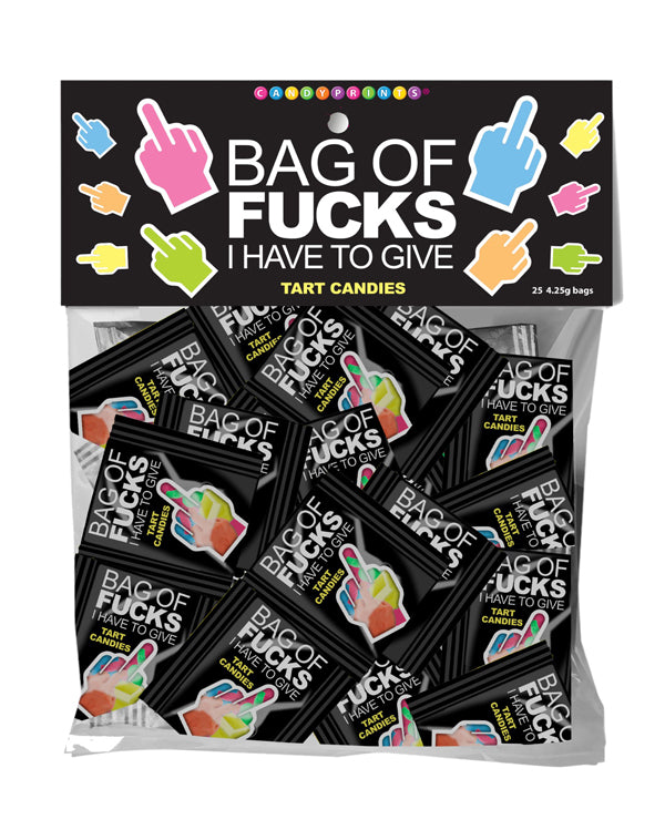 Bag of Fucks I Have to Give Bag of 25 Count LG-CP1217