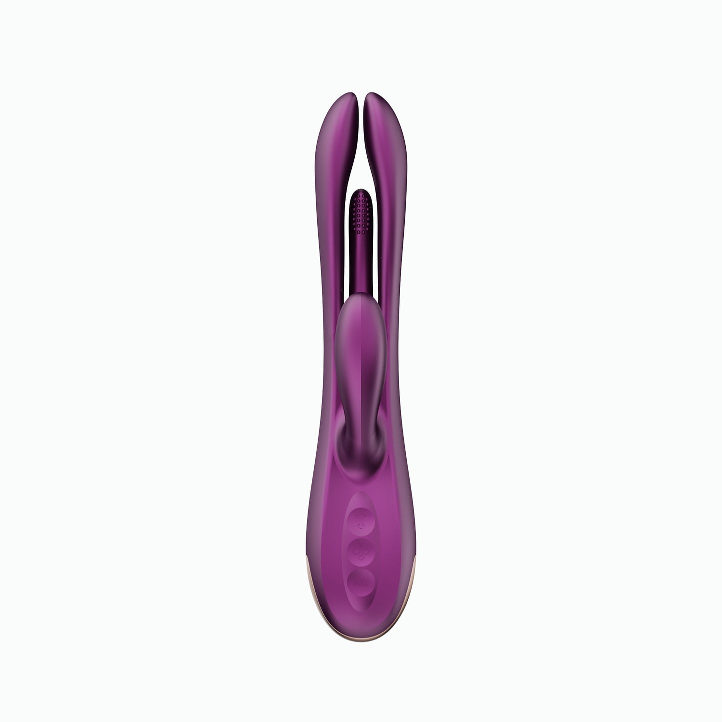 Terri - App Controlled Tapping Rabbit Vibrator - Purple H-VS-22-951PU
