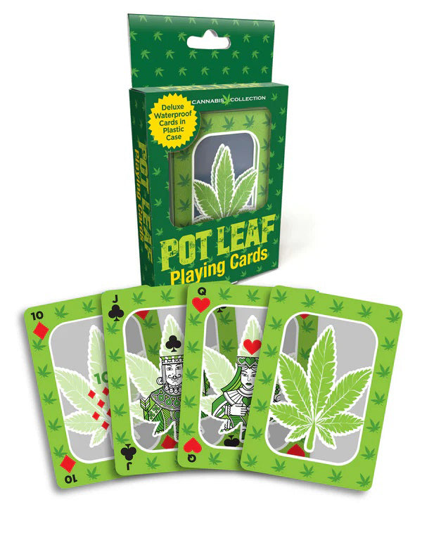 Pot Leaf Waterproof Playing Cards LG-BG130