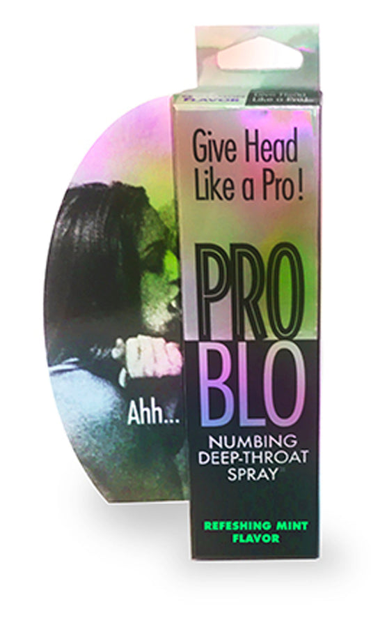 "Problo Numbing Deep Throat Spray - Refreshing Mint - 1 Fl. Oz. LG-BT501"