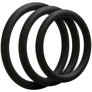 Optimale 3 C Ring Set - Thin - Black DJ0690-01