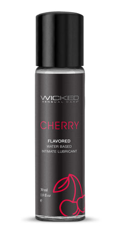 Aqua Cherry Flavored Water Based Intimate  Lubricant - 1 Fl. Oz. WS-90431