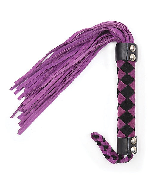 Ple'sur' 15" Leather Flogger
