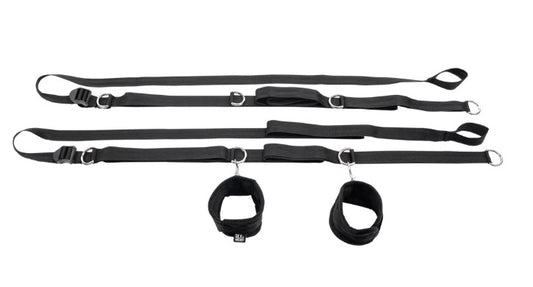 "Anywhere You Dare Bondage Restraint System - Black SS10312"
