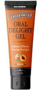 Goodhead - Oral Delight Gel - Peach - 4 Oz. DJ1361-09-BU