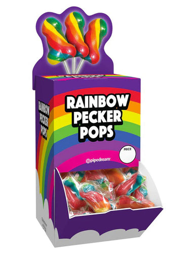 Rainbow Pecker Pops - 72 Count PD7431-99