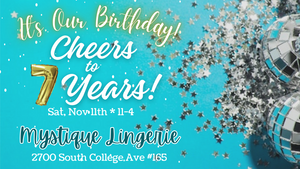 Mystique Lingerie's 7th Year Anniversary Celebration