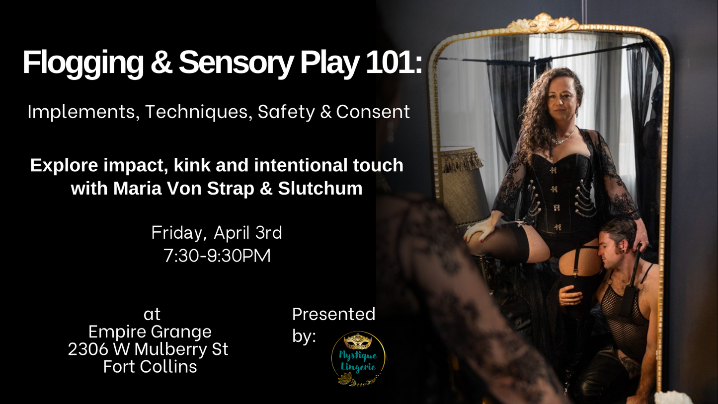 Flogging & Sensory Play 101