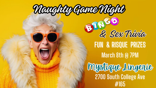 Naughty Game Night at Mystique Lingerie-March