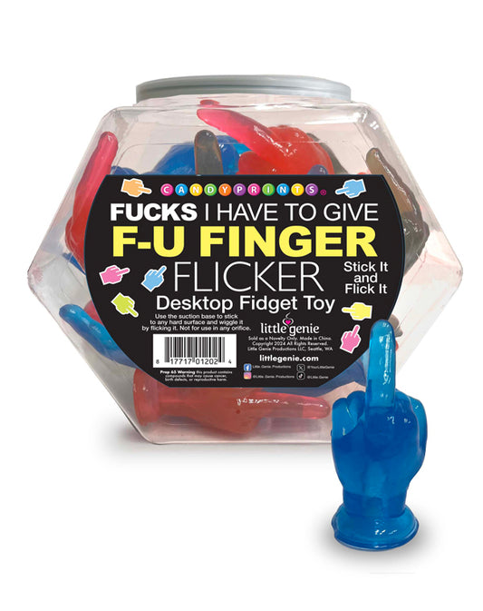 Fu Finger Flicker Fishbowl of 24 LG-CP1202