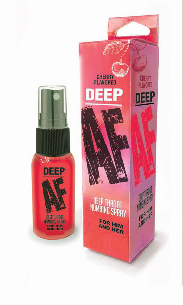 Deep Af Deep Throat Numbing Spray - Cherry - 1 Fl. Oz. LG-BT612