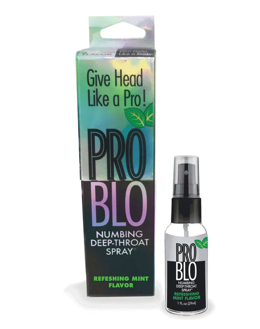 "Problo Numbing Deep Throat Spray - Refreshing Mint - 1 Fl. Oz. LG-BT501"