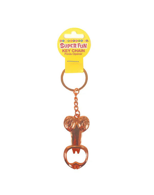 "Super Fun Penis Bottle Opener Key Chain 6ct LG-CP1173"