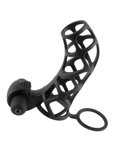 Fantasy X-Tensions Extreme Silicone Power Cage - Black PD4143-23