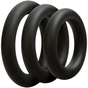 Optimale 3 C Ring Set - Thick - Black DJ0690-04
