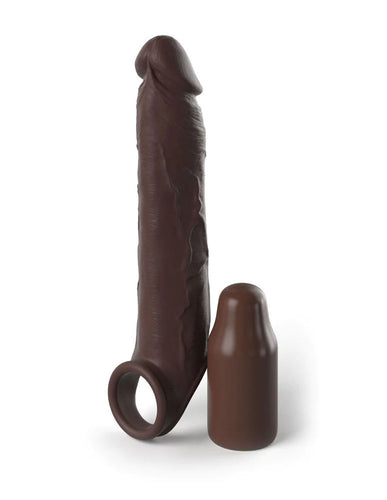 Fantasy X-Tensions Elite 7 Inch Extension With  Strap - Brown PD4157-29