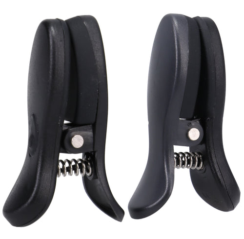 Merci - Vibro Grippers - Wireless Vibrating Nipple Clamps With Rechargeable Case - Black DJ2404-12-BX