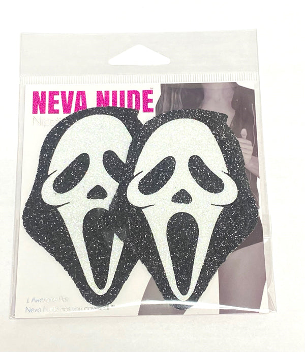 Scream Ghostface Halloween Pasties NN-SCR-FAC-BM