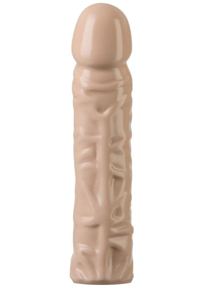 "Vac-U-Lock 8 Inch Classic Dong - White DJ1015-01"