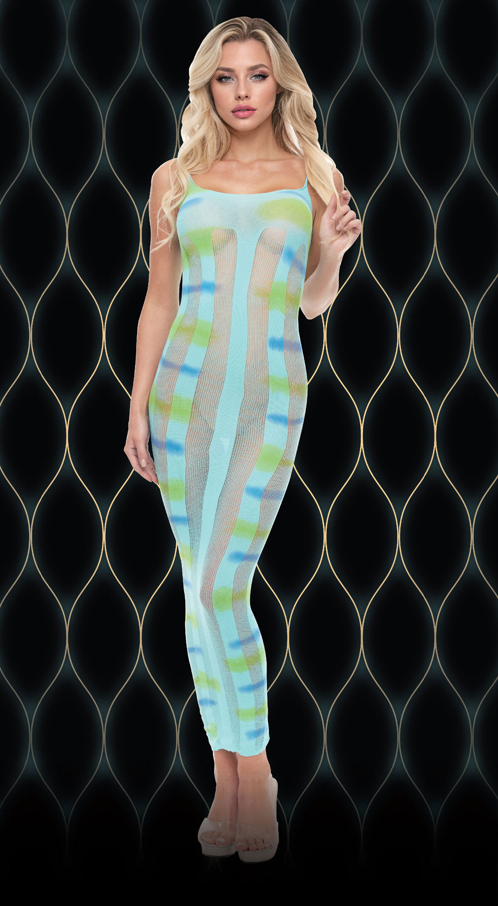 Blue Horizon Maxi Dress - Os X-LC134