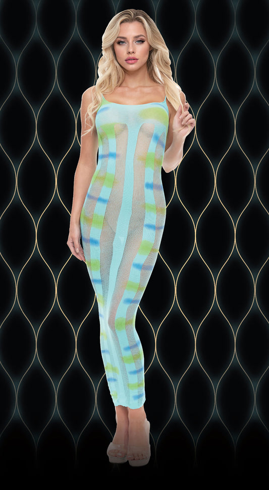 Blue Horizon Maxi Dress - Os X-LC134