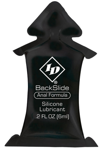 ID Backslide Silicone Lubricant - 144 Count  6ml Pillows - Bulk ID-BCP-BOB