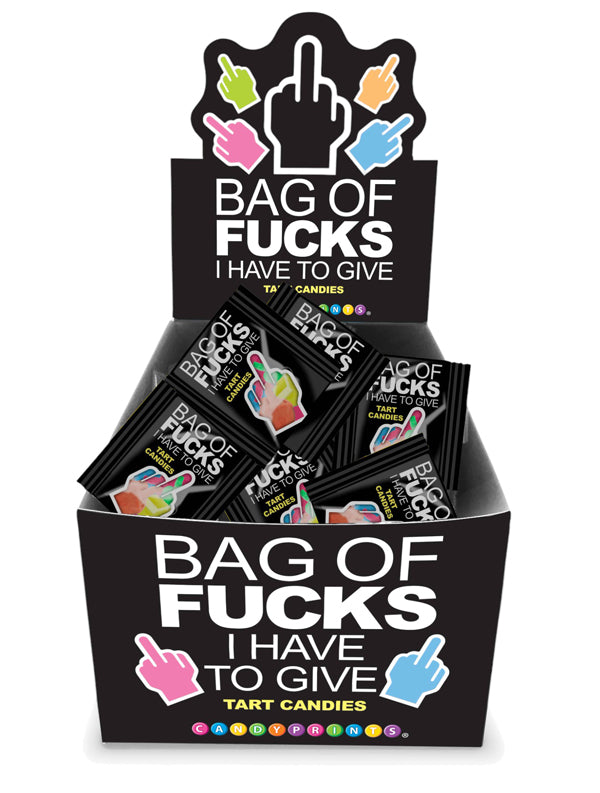 Bag of Fucks I Have to Give Display of 100 Count LG-CP1216