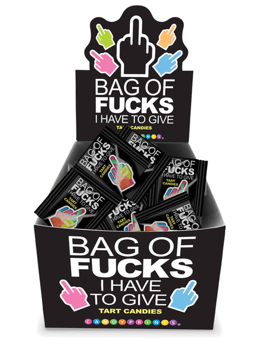 Bag of Fucks I Have to Give Display of 100 Count LG-CP1216