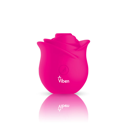 Zen Rose  Handheld Rose Clitoral and Nipple Stimulator 