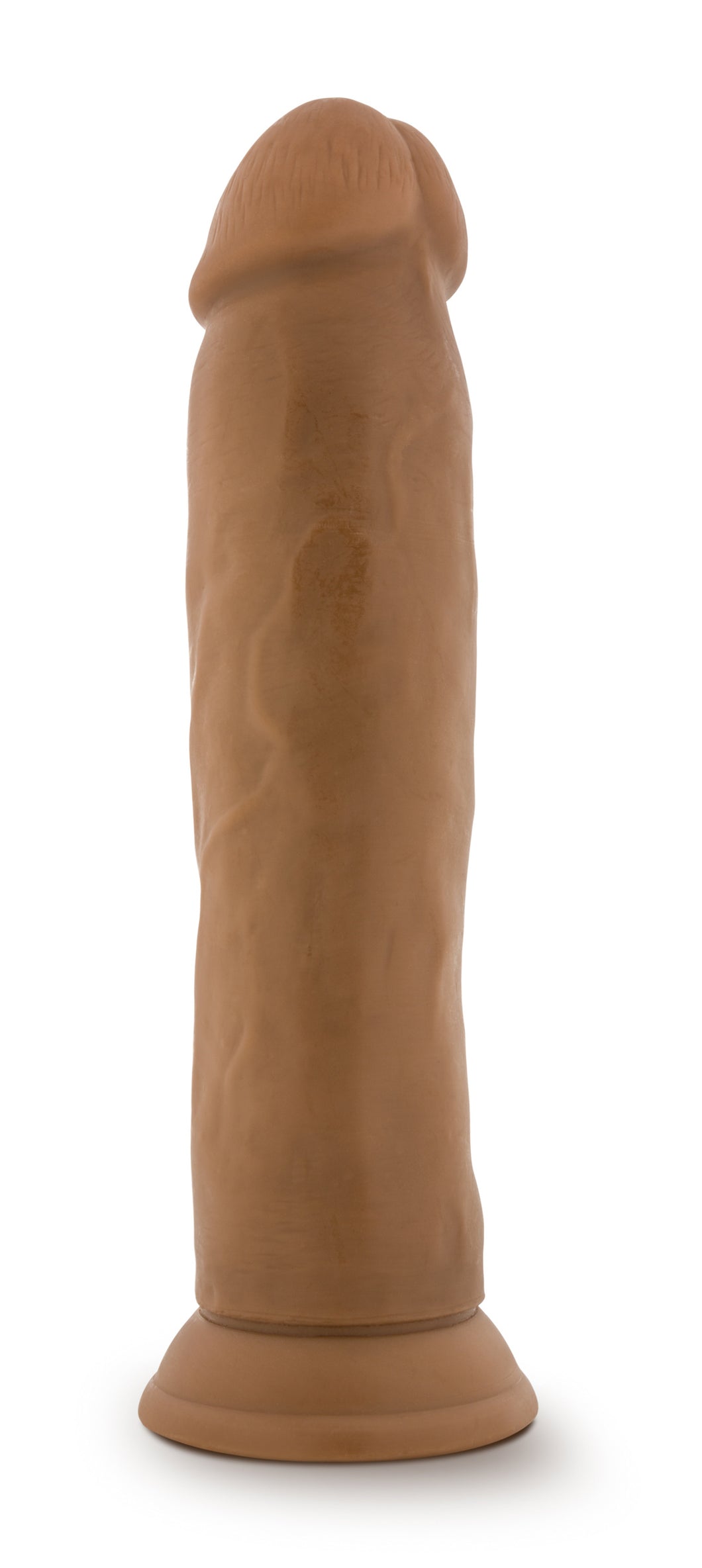 Dr. Skin Silicone - Dr. Henry - 9 Inch Dildo With  Suction Cup - Mocha BL-27957