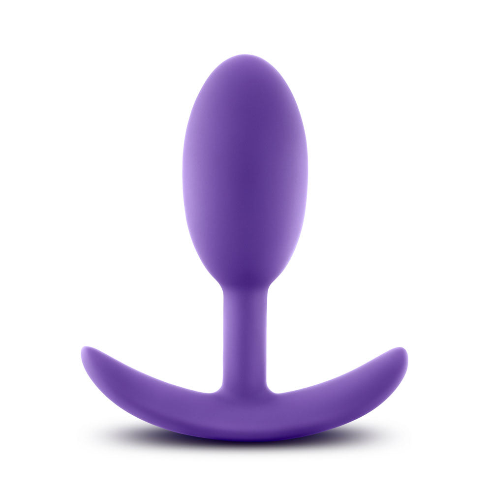 Luxe - Wearable Vibra Slim Plug - Medium - Purple BL-11861