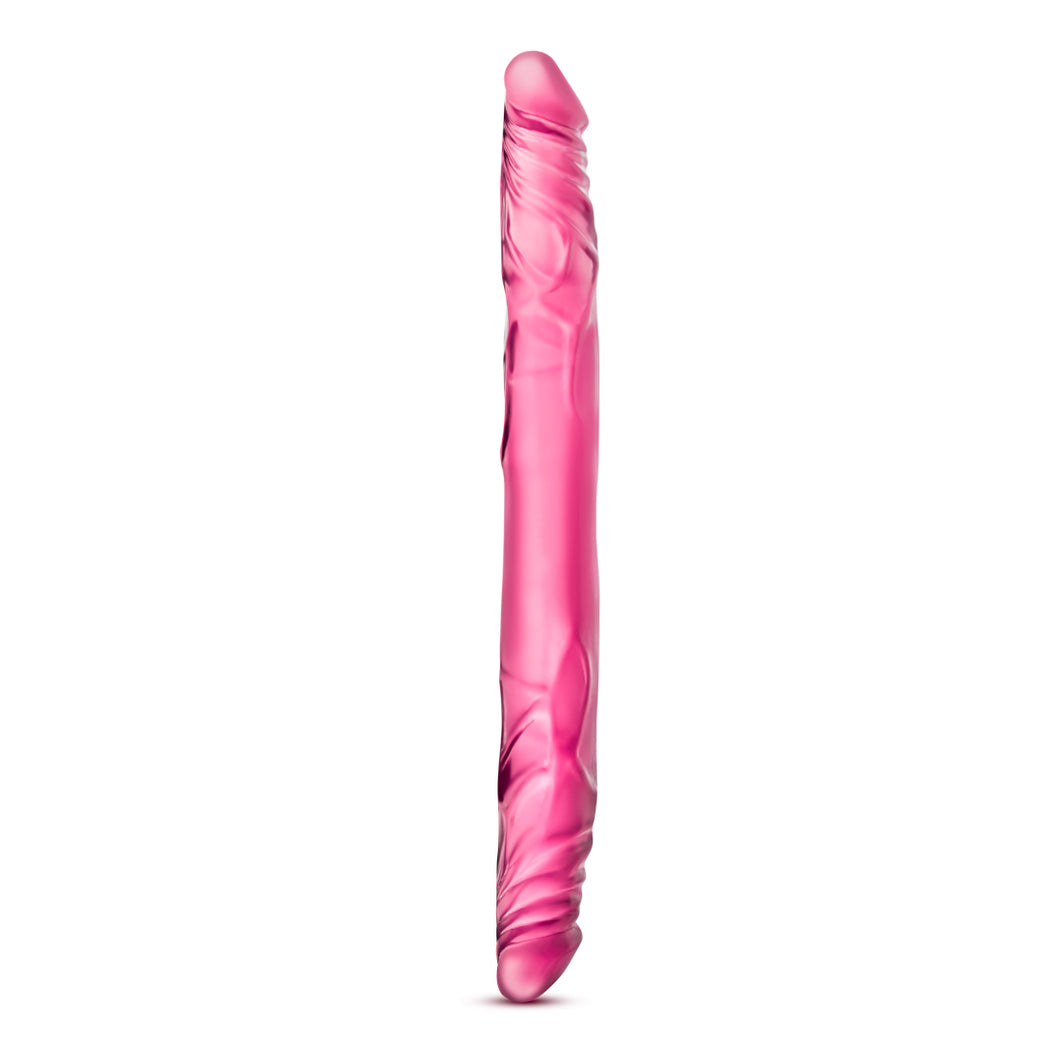 B Yours 14 Inch Double Dildo - Pink BL-29750